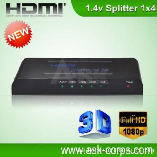 4 channel HDMI Amplifier splitter 1.4